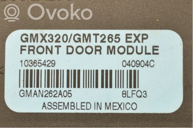 Other control units/modules   10365429,59107123