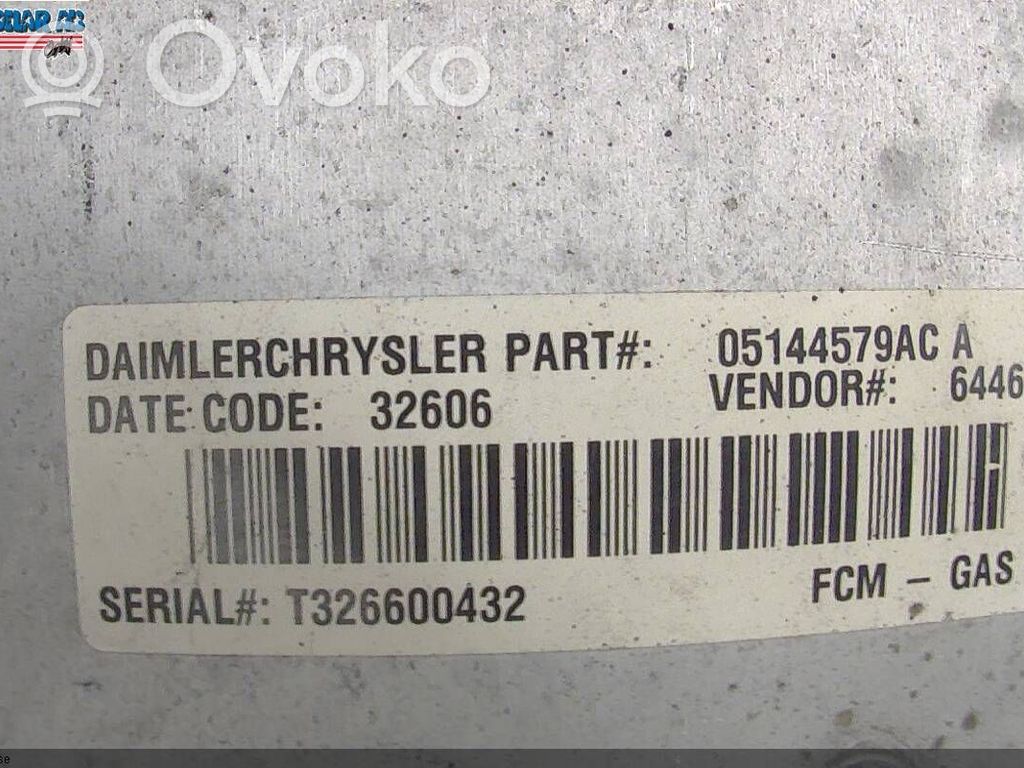 Chrysler Voyager Other control units/modules 