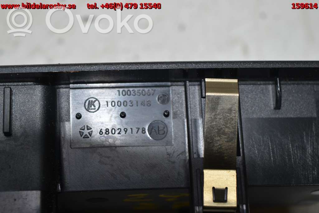 Electric window control switch   68029178AB
