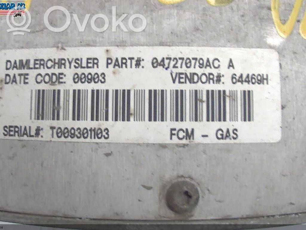 Chrysler Voyager Other control units/modules 