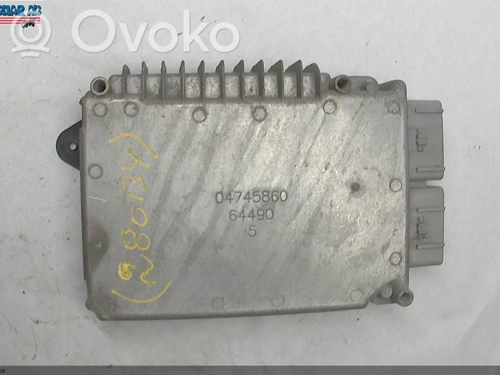 Chrysler Voyager Injection control unit/module 