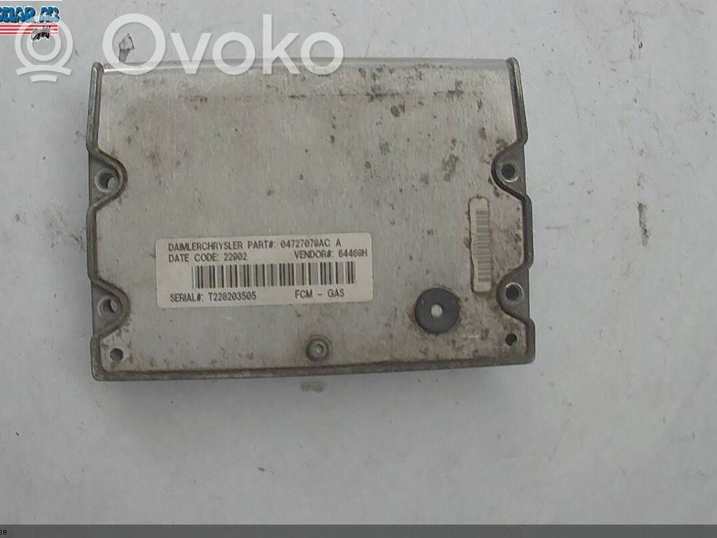 Chrysler Voyager Other control units/modules 
