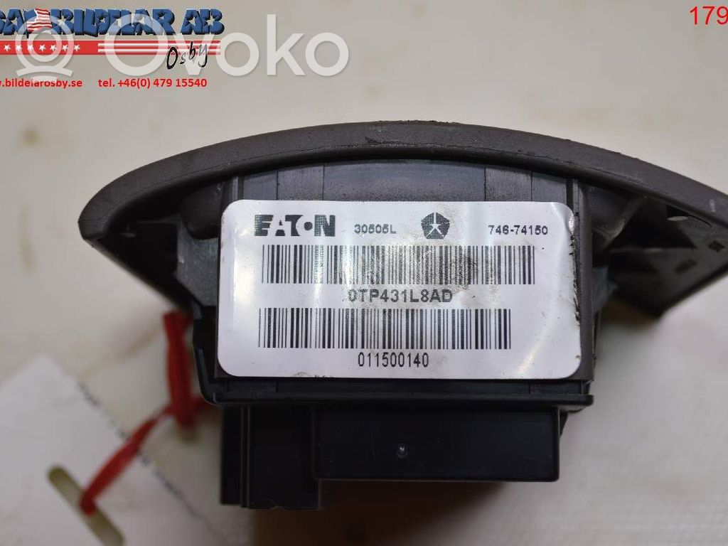 Electric window control switch