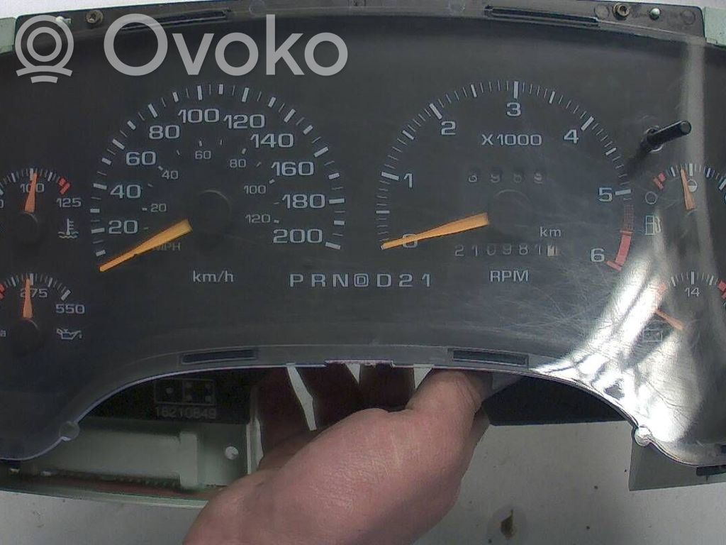 Chevrolet Blazer S10 Speedometer (instrument cluster) 