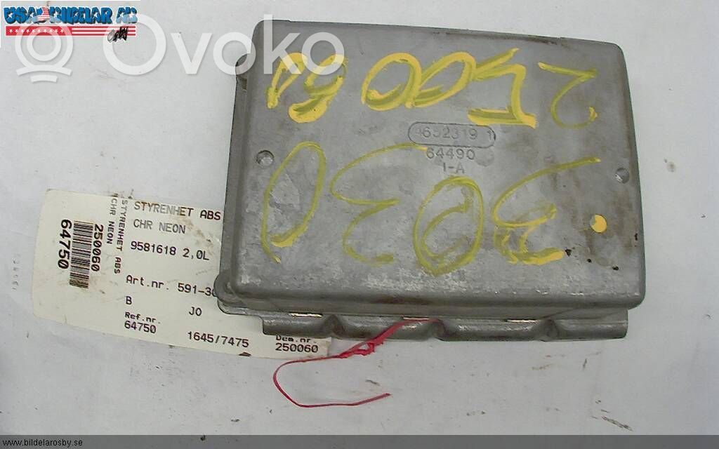 ABS control unit/module   P4672287,5913030