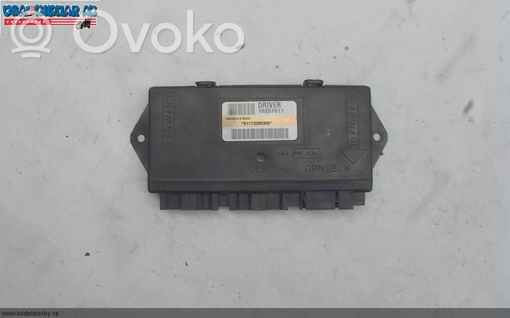 Chevrolet Corvette Door central lock control unit/module 