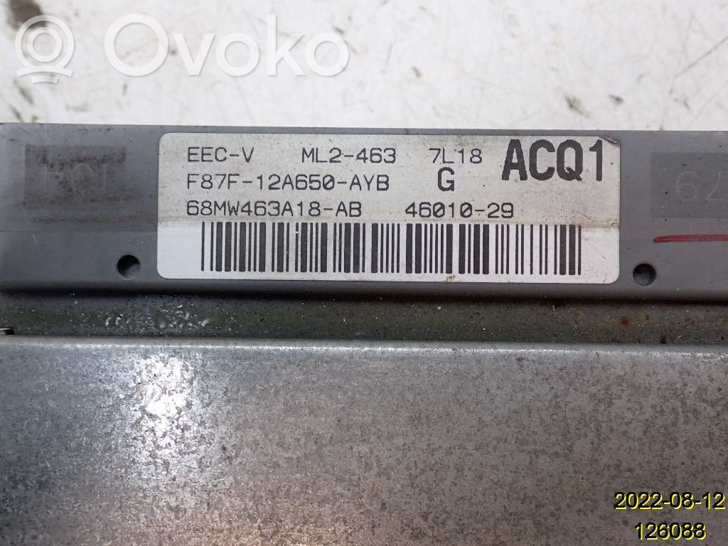 Įpurškimo valdymo blokas   F87F12A650AYB