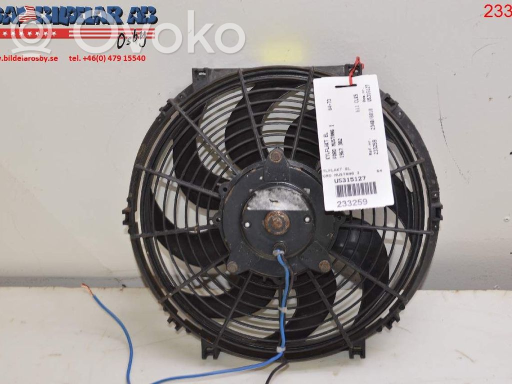 Elektrisks radiatoru ventilators
