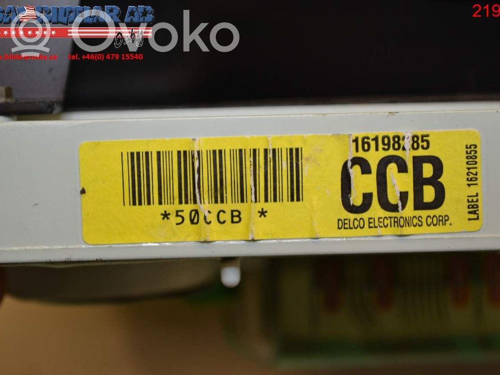 Chevrolet Blazer S10 Speedometer (instrument cluster) 