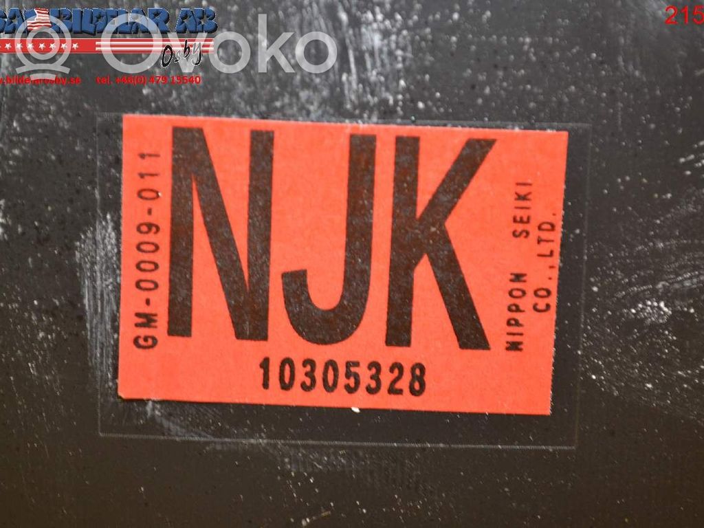 Speedometer (instrument cluster)   25700776