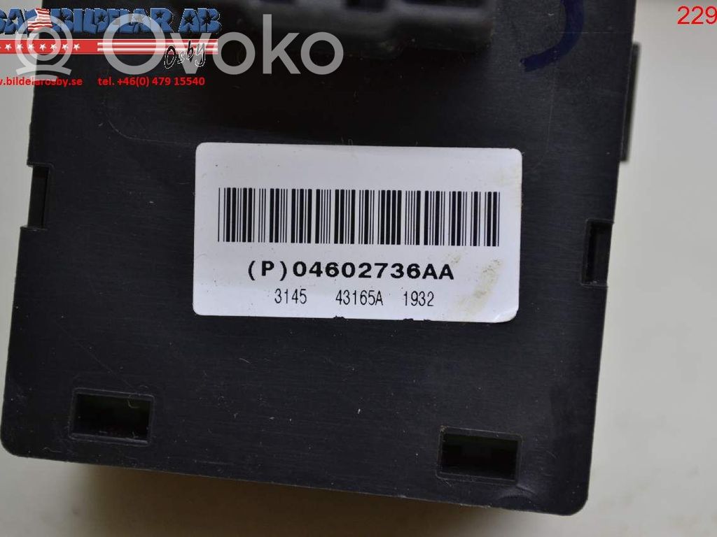 Dodge Magnum Electric window control switch 