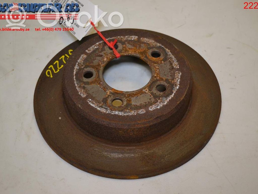 Jeep Cherokee Rear brake disc 