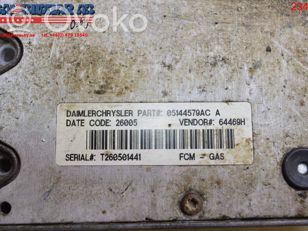 Central body control module   59101181
