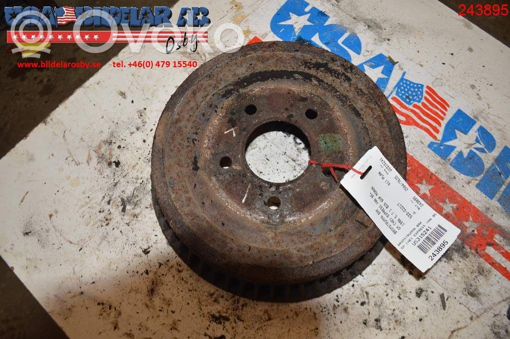 Chevrolet Express Drum brake (rear) 