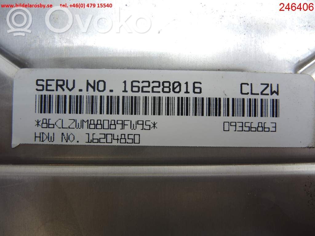 Chevrolet Blazer S10 Injection control unit/module 