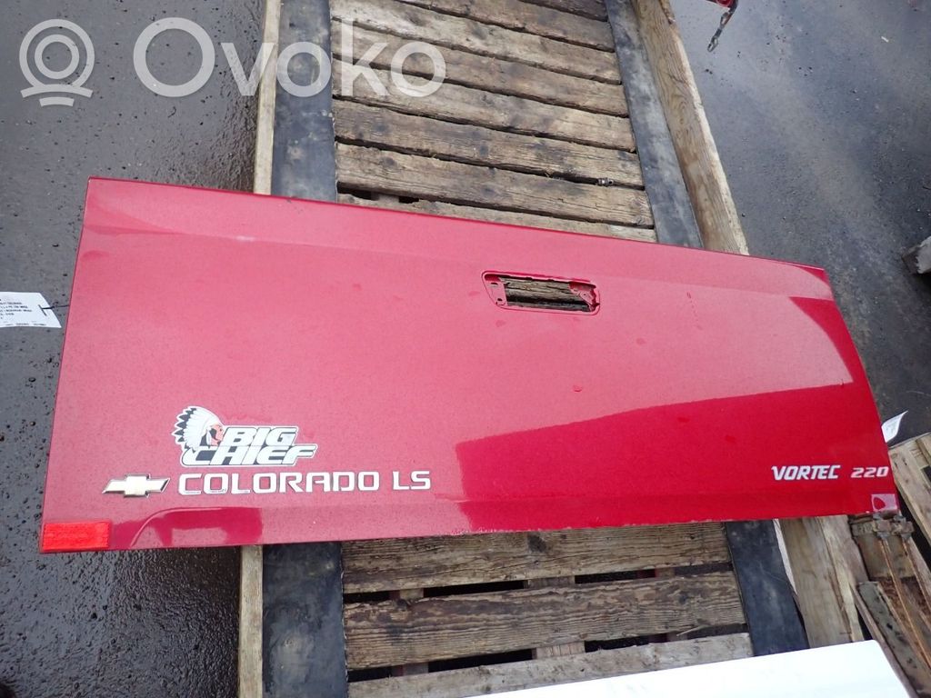 Chevrolet Colorado Pickup box rear panel tailgate 
