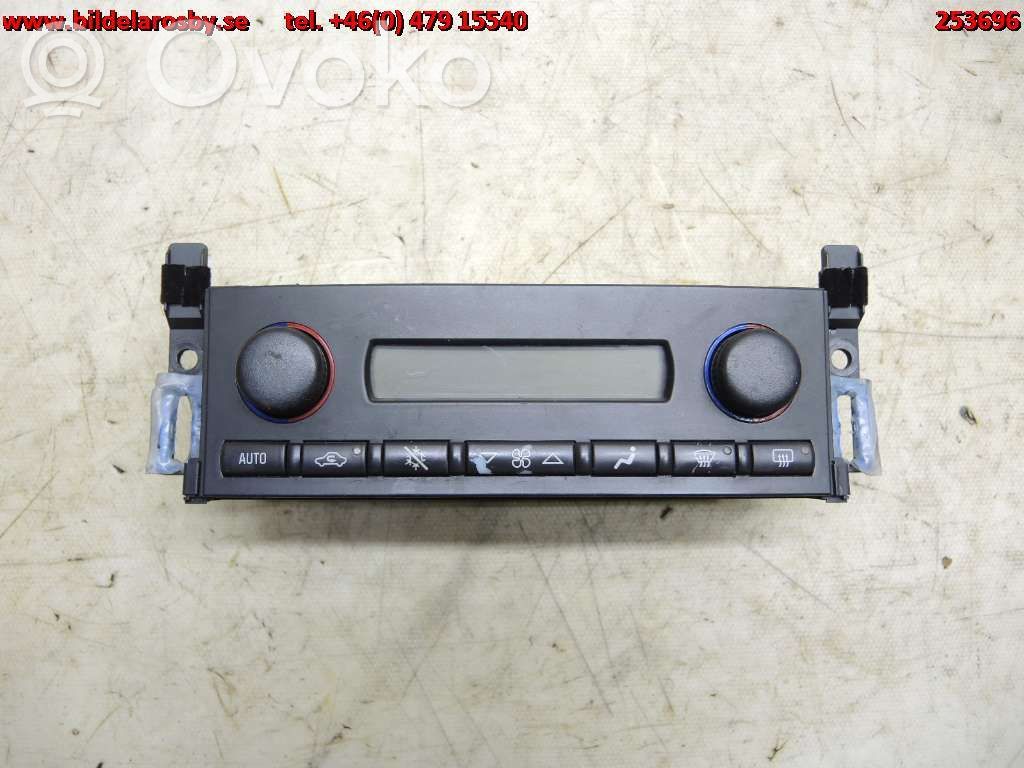 Chevrolet Corvette Climate control unit 