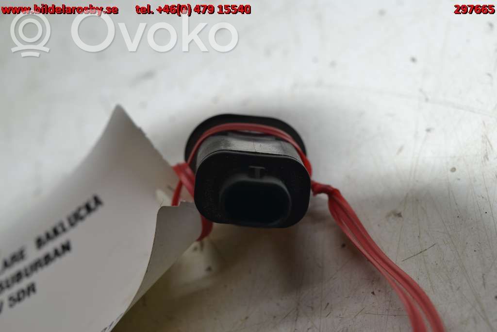 Chevrolet Suburban Tailgate/boot open switch button 
