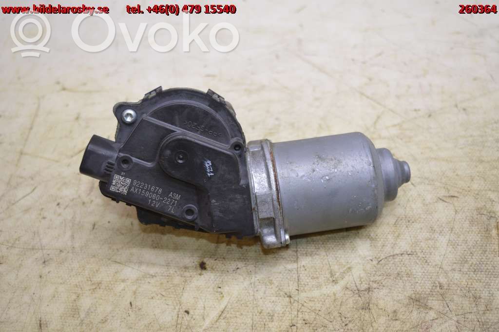Motor del limpiaparabrisas   62000183,92231678