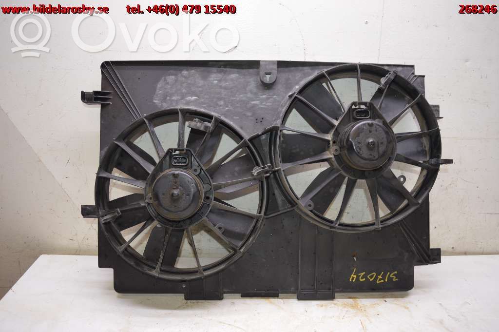 Chevrolet Corvette Elektrisks radiatoru ventilators 