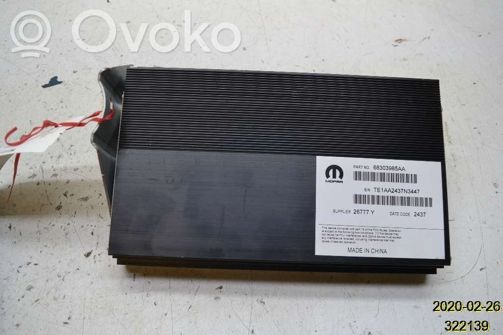 Dodge RAM Amplificador de sonido 