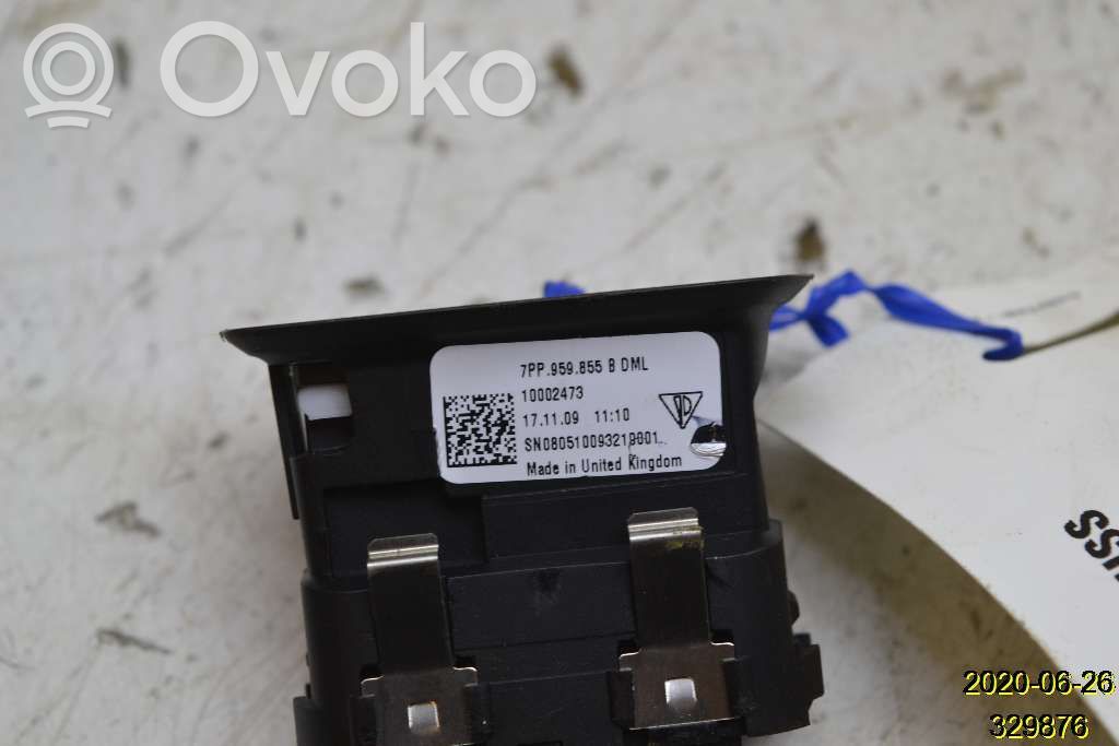 Electric window control switch   7PP959855BDML