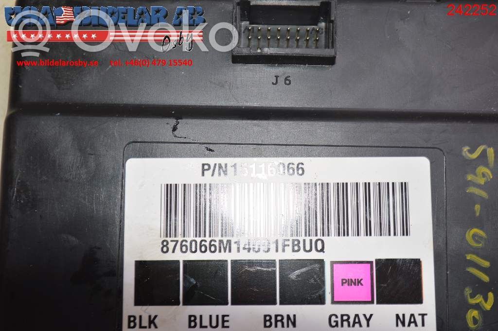 Chevrolet Tahoe Central body control module 