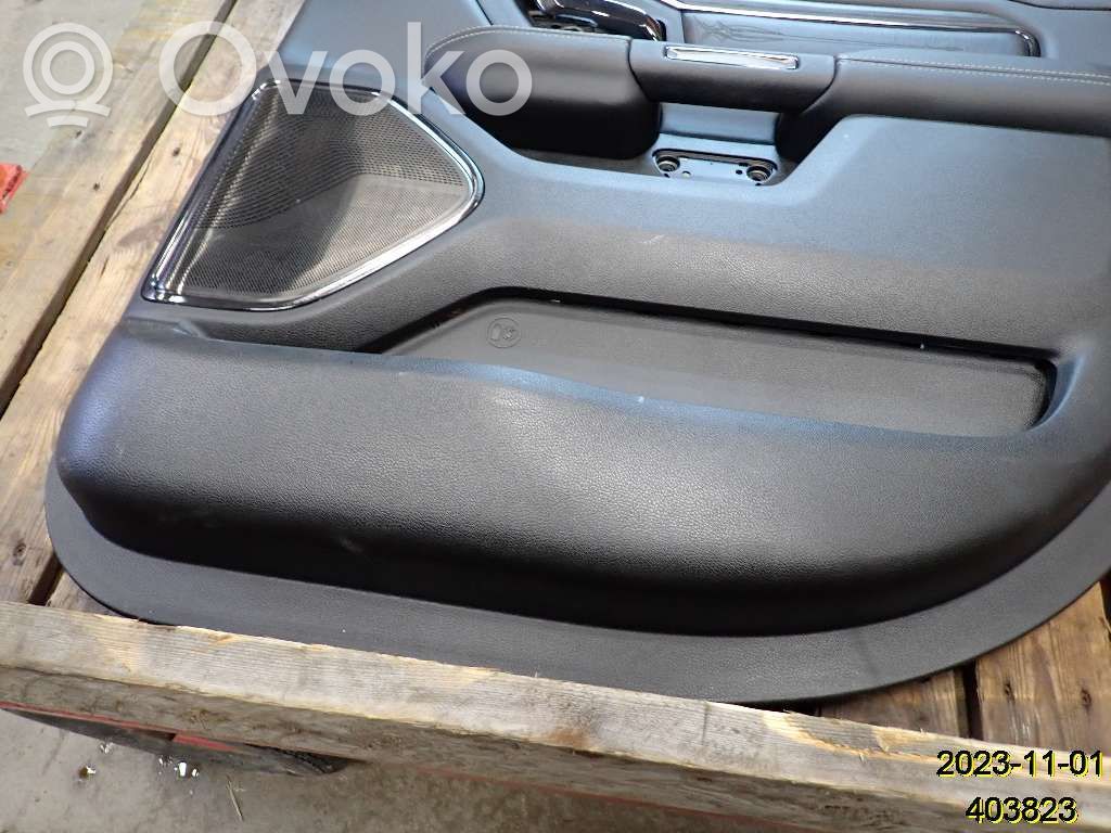 Front door card panel trim