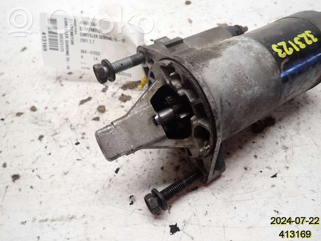 Chrysler Sebring (ST-22 - JR) Motor de arranque 