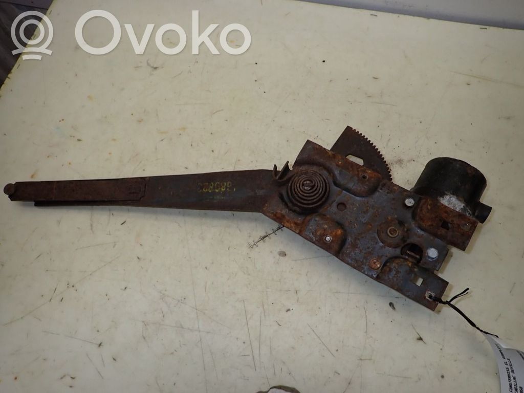 Front door window regulator with motor