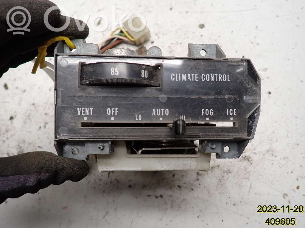 Unidad de control climatización