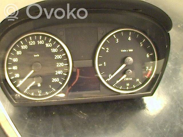 BMW 3 E90 E91 Speedometer (instrument cluster) 