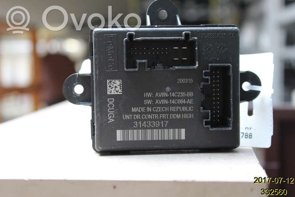 Unidad de control/módulo de la puerta   31456699