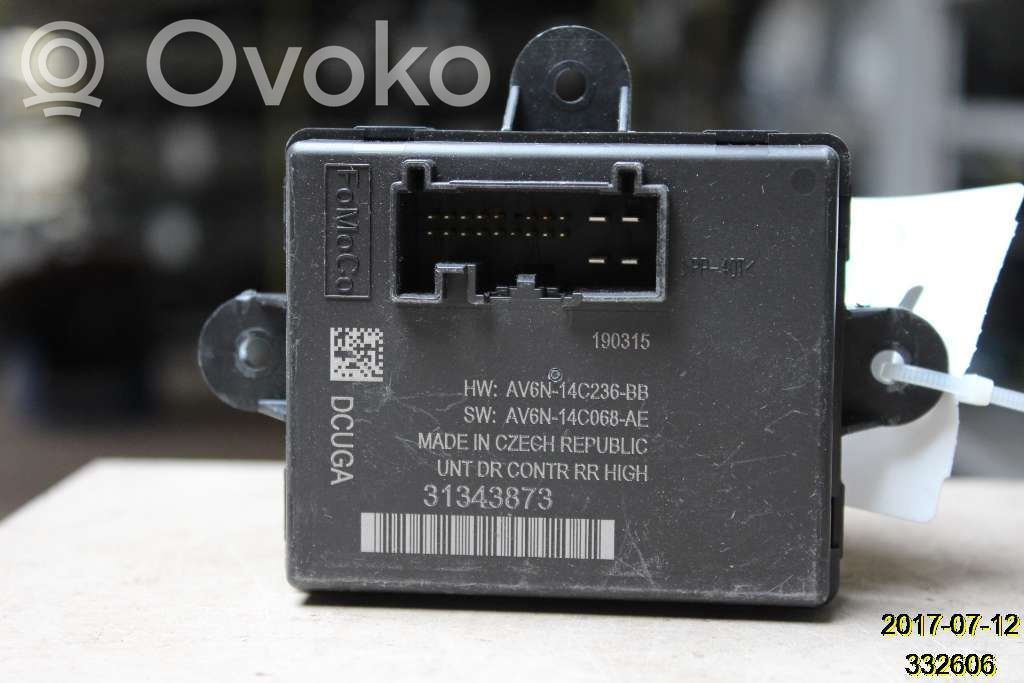 Unidad de control/módulo de la puerta   31343873