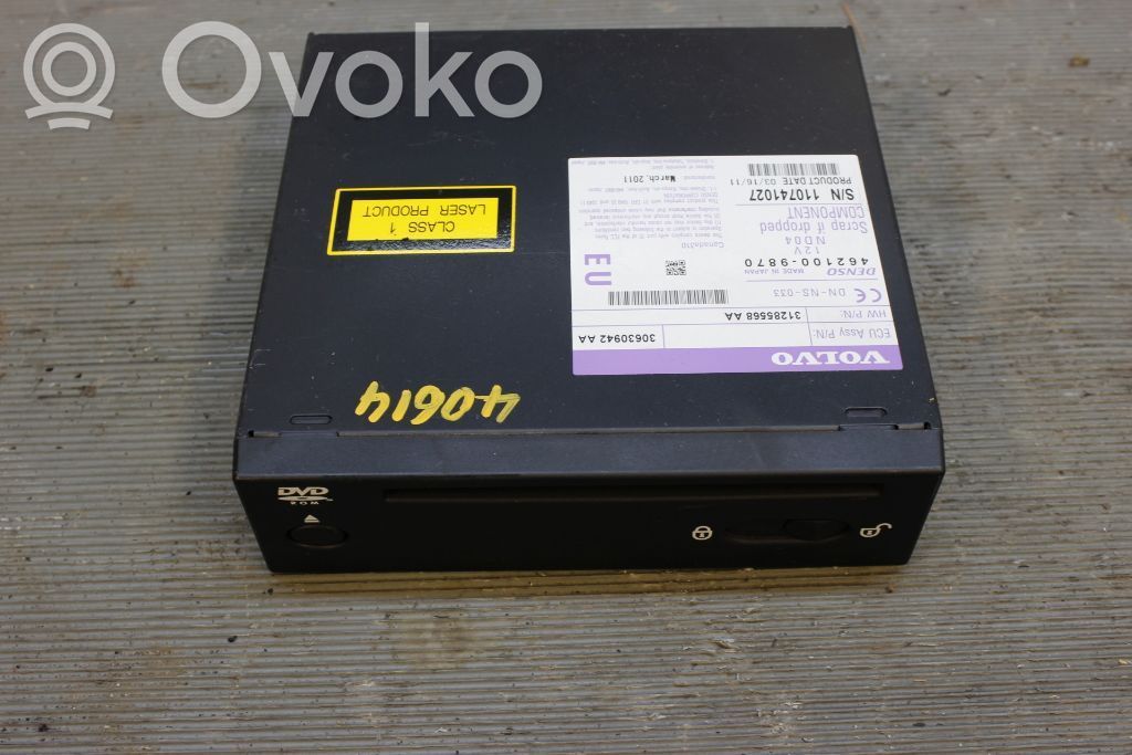 Volvo XC70 GPS navigation control unit/module 