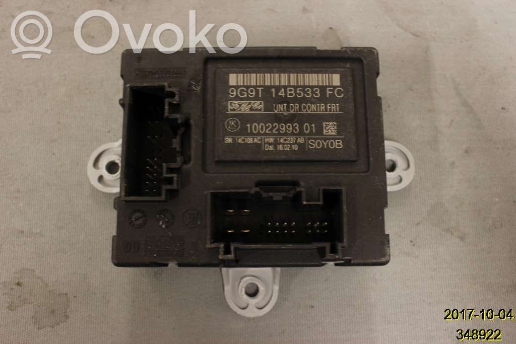 Unidad de control/módulo de la puerta   31343030,9G9T14B533FC