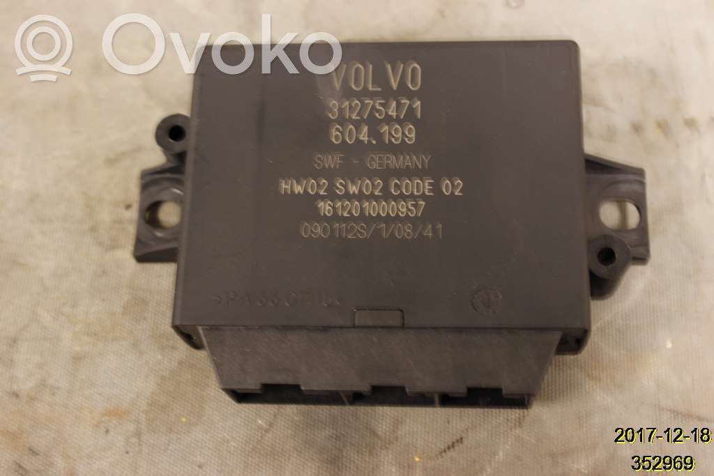Volvo V50 Parking PDC control unit/module 