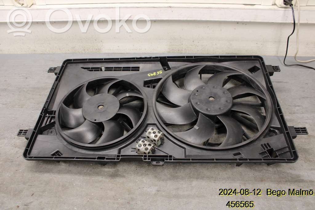 Renault Master III Elektrisks radiatoru ventilators 
