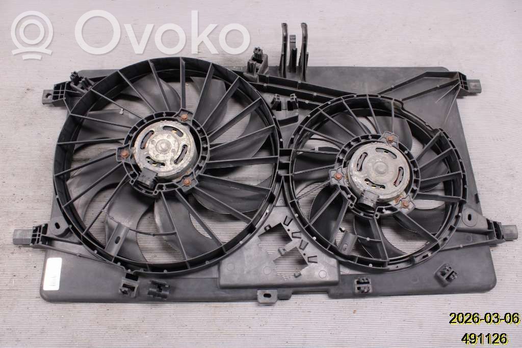 Renault Master III Elektrisks radiatoru ventilators 