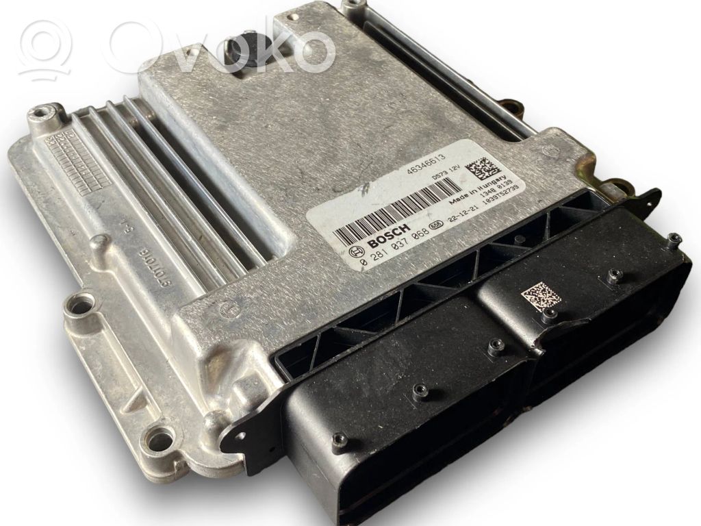 Engine control unit/module ECU   46346613,0281037068