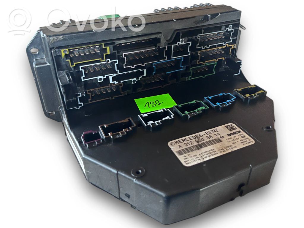 Mercedes-Benz E W212 Modul de control caroserie central 