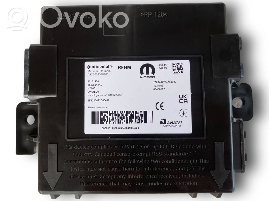 Jeep Compass Central body control module 