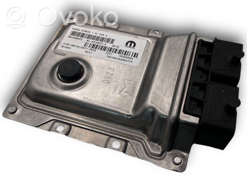 Fiat Panda III Komputer / Sterownik ECU silnika 