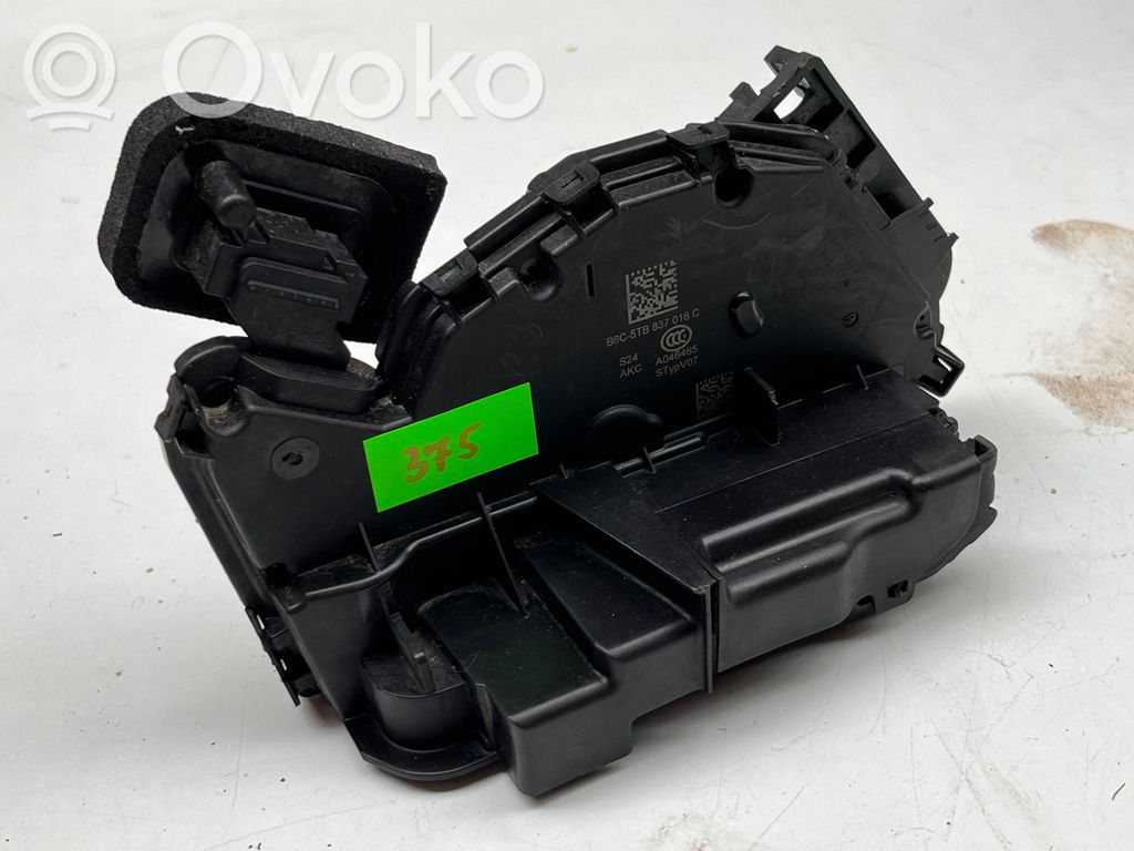 Front door lock   375,5TB837016C