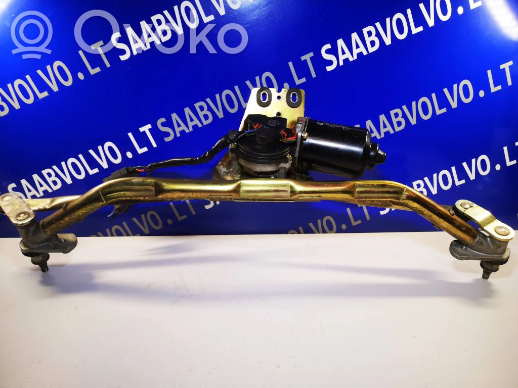 Saab 9000 CS Motor y varillaje del limpiaparabrisas delantero 