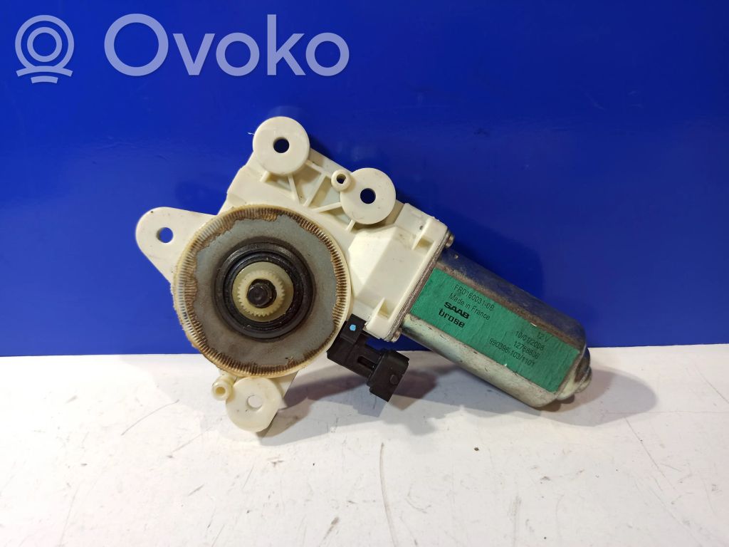 Saab 9-3 Ver1 Silniczek podnoszenia szyby drzwi tylnych 