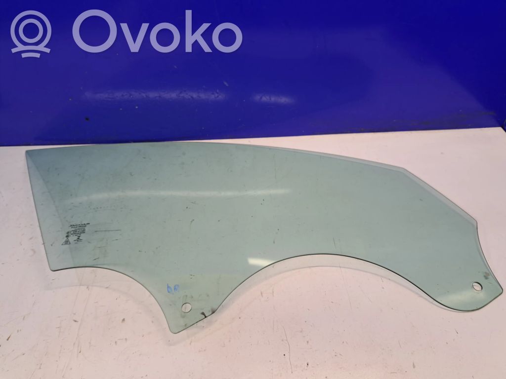 Jaguar XE Front door window glass four-door 