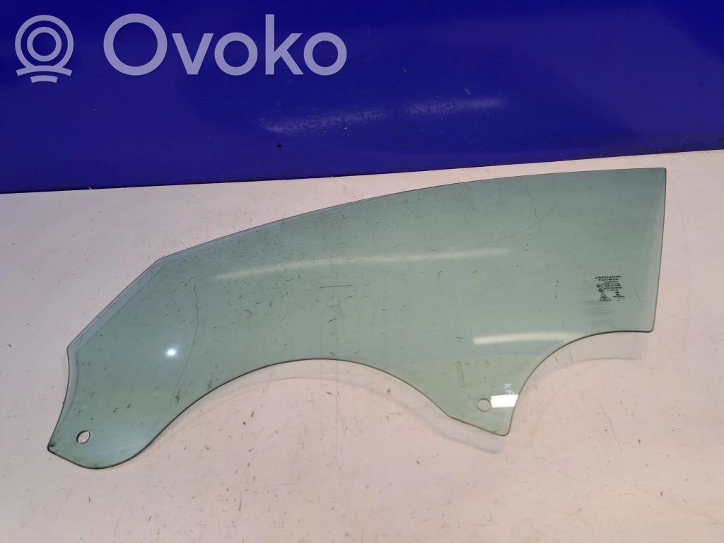 Jaguar XE Front door window glass four-door 