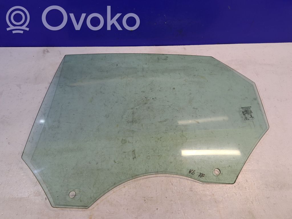 Jaguar XF X260 Rear door window glass 