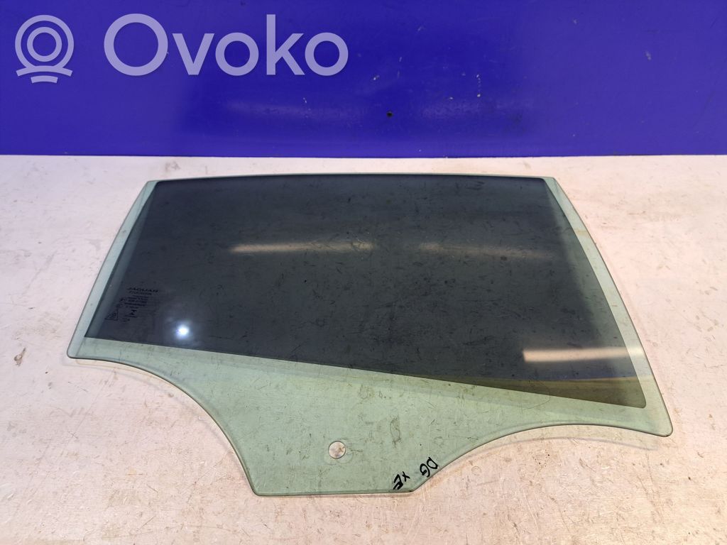 Jaguar XE Rear door window glass 